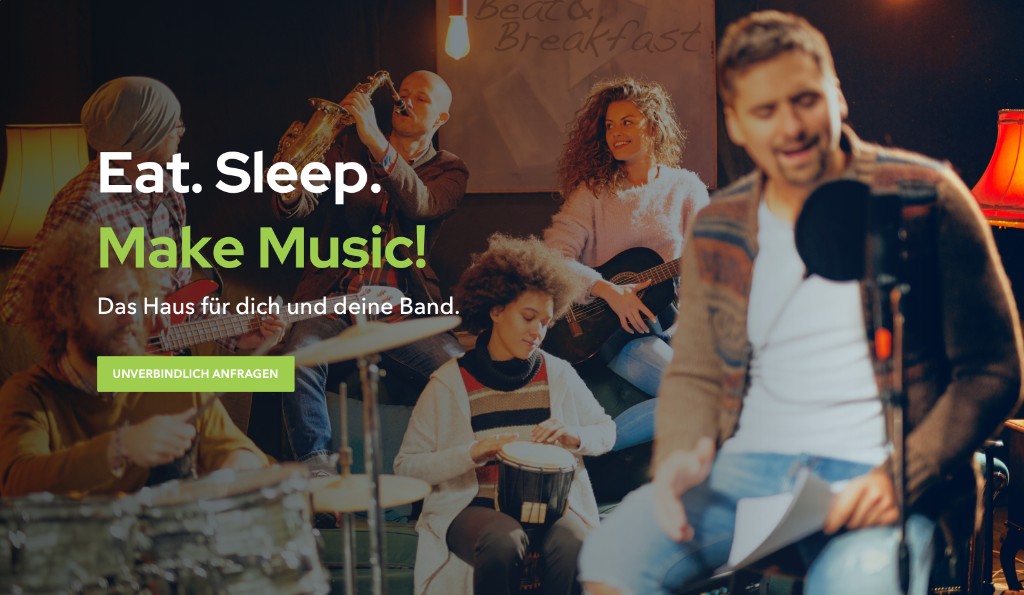 Beat and Breakfast homepage