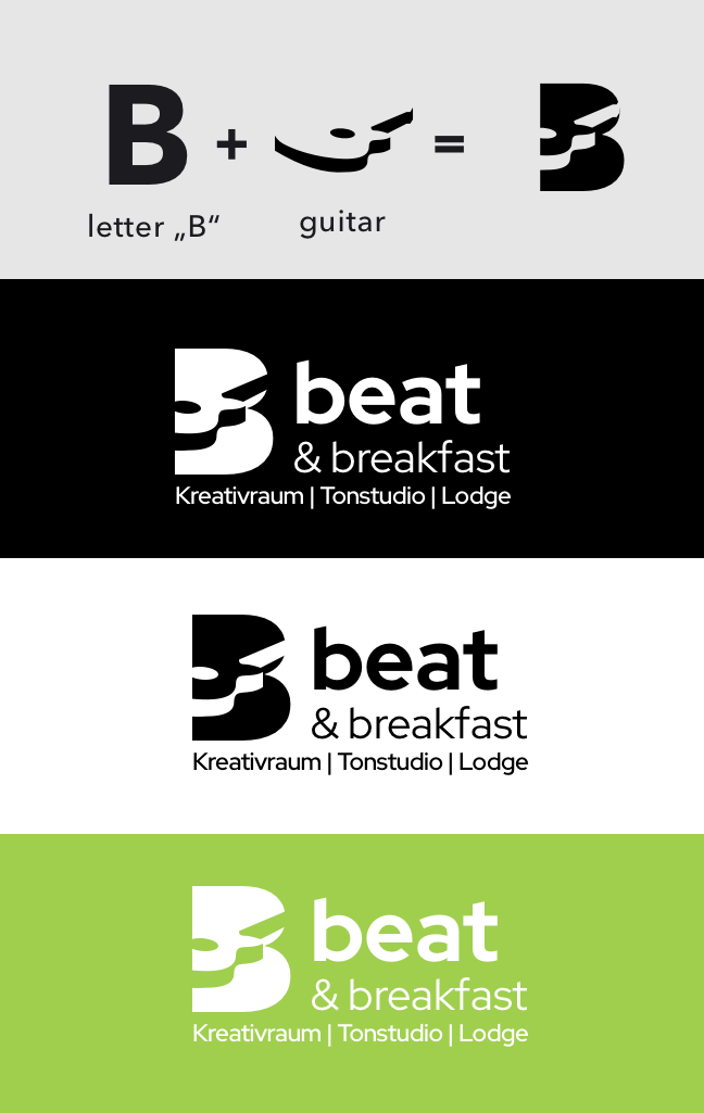 Beat and Breakfast logo on dark background