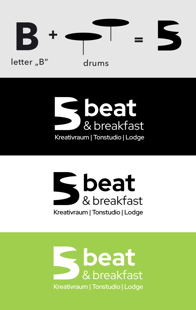 Beat and Breakfast logo on white