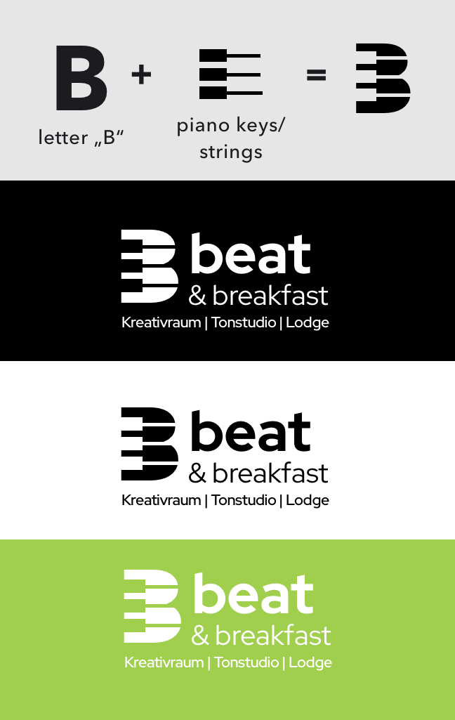Beat and Breakfast logo on green